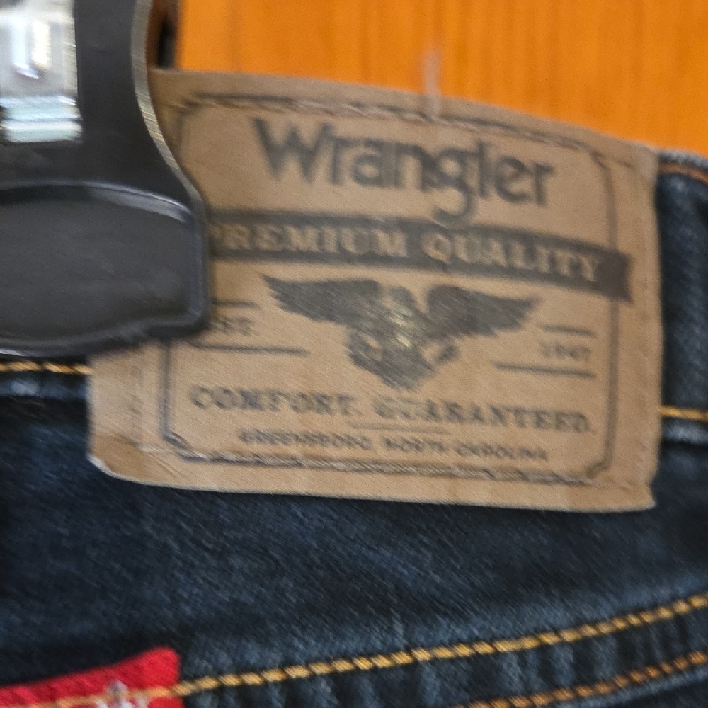 Levi's Men's Deep Indigo Straight Jeans - Picture 5 of 5